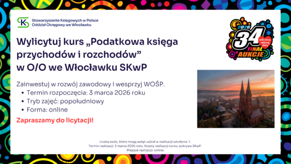 Wspieraj 34. finał WOŚP razem z SKwP!